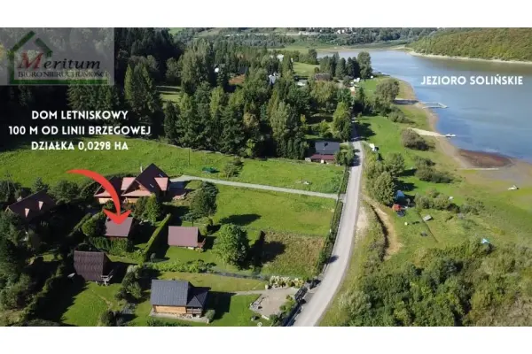 podkarpackie, leski, Solina, CENA W DÓŁ! DOM NAD JEZIOREM!