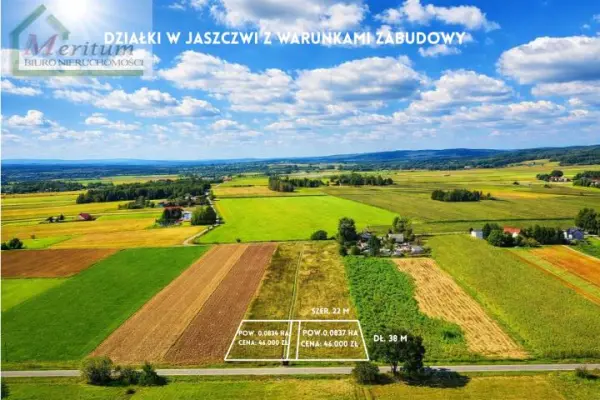 podkarpackie, krośnieński, Jedlicze, Jaszczew, DZIAŁKI BUDOWLANE I LINIA ZABUDOWY- JASZCZEW!