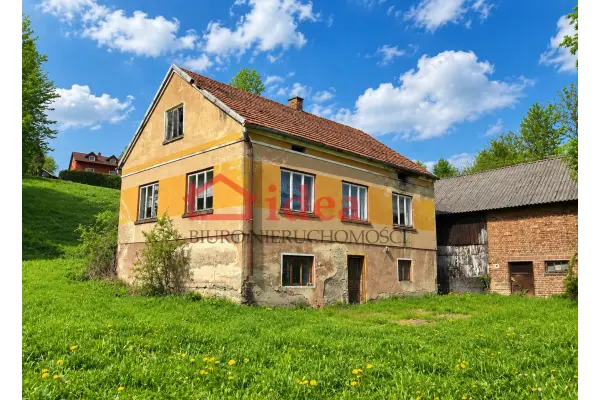 podkarpackie, brzozowski, Nozdrzec, Izdebki, Dom w Izdebkach do remontu
