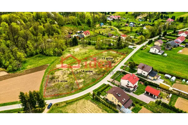 podkarpackie, strzyżowski, Niebylec, Lutcza, IDEALNA DZIAŁKA BUDOWLANA